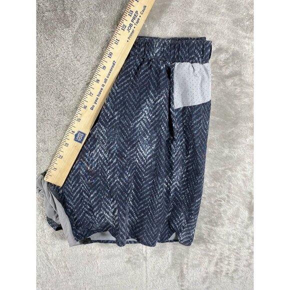 LULULEMON BHMI Grey Black Lightweight Surge Shorts 5" Lined Men's M - Picture 12 of 16